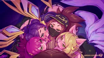 K/DA Blacked (2D/3D) HMV _KomiShouko