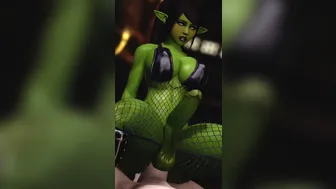 Skyrim- Futa Vibian riding