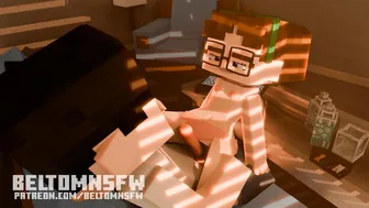 Pussy rubbing Minecraft Animation (BeltomNSFW)
