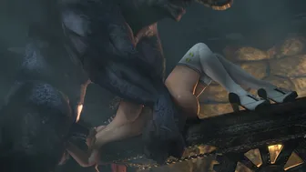 Honoka Vs Khnum – Throatfuck [ScavengerSFM]