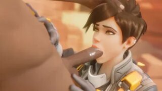 Tracer Paying A Bet [Blacked][Bewyx]