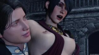 Morrigan and the Inquisitor have a little private “chat”…[Savagecabbage]