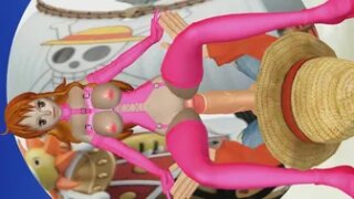 DNNinetail – MMD One Piece Luffy Fucking Nami