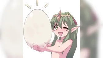 Elf lays an egg!