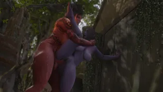 Karlach and Harlie Shadewind (GadgetNSFW)