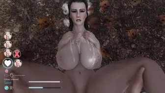 Fucking A Huge Tits Wench In The Rain