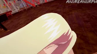 My Hero Academia – Mount Lady Fucks with Deku for Passing his Exams