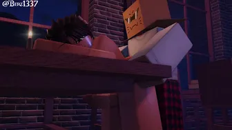 femboy roblox gets cream pied