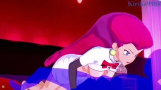 Pokémon – Jessie fucks in a Love Hotel