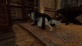 Naughty Skyrim – Making friends with the Jarl’s dog