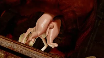 Mammoth tusks are too cold and stiff… but this steed, hot and throbbing.