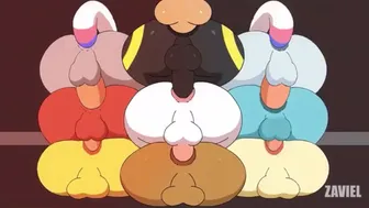 Zaviel – Eeveelution Femboy Mass Gangbang