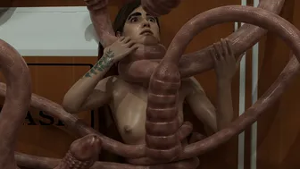 No mercy for Ellie: Tentacle Gangbang (TLOU2) [SteamOven3D]