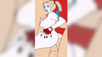 Harley Quinn enjoys sex(White)