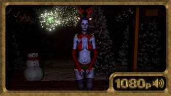 Widowmaker, sexy assassin dancing on Christmas