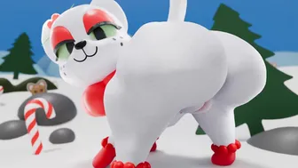 Furry shakes booty