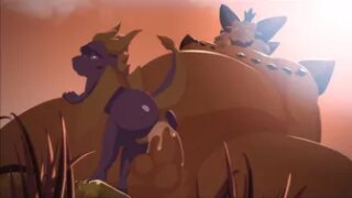 Spyro and Magnus Animation (Enhanced)