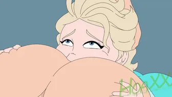 Disney Elsa ass eating Mother Gothel