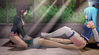 Yunyun and Aqua_KonoSuba! [Bazett]