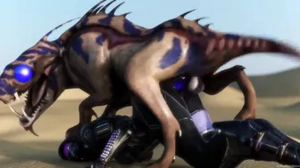 Tali x Varren [Rekin3D]