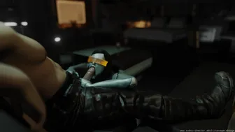 Edi puts Shepard’s troubled mind at ease. [Savagecabbage]