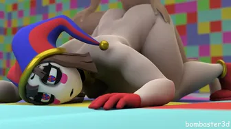 Pomni face down ass up