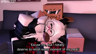 Demon Girl Piped Down