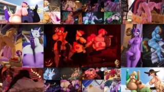 MLP Futa Wall [Collage Compilation]