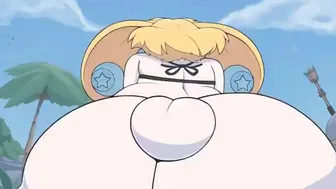 Female rides Fat Futa Cock