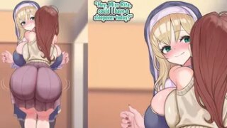 The Futanari Nun and the Young Seductress [Blacktan][1080p]