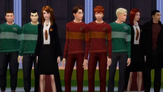 After losing a bet, Ginny and Hermione spend a night in the Slytherin dorm