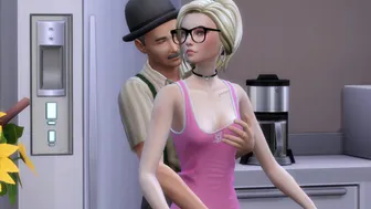 WENT TO VISIT HER GRANDFATHER AND SHE SEDUCED THE OLD PERSON