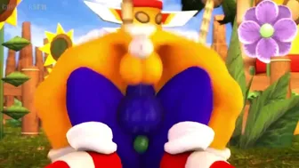 Sonic pounding on Tails (Sound)