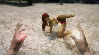 MOFF All fours/dog mode/kneel reactive poses and squirts 1080p