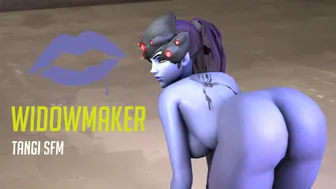 Gently pounding her butt