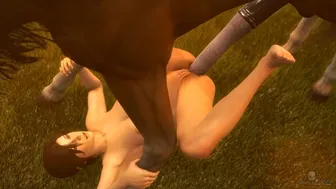 Lara X Horse [Loop]
