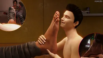 Alone With Panam Palmer Part 2 – Foot Worship – Footjob
