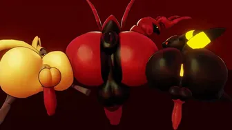 pokemon booty shaking [kingofacesx]