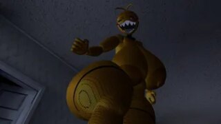 Hyper toy chica facesit pov