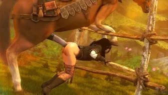Yennefer X Horse [Loop]