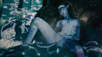 Na’vi Dildo Masturbation [Gifdoozer]