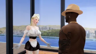 [TRAILER] BLONDE CLEANER CHEATING ON HER BOYFRIEND WITH HER BOSS FOR MONEY