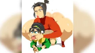 Futa Azula breaks Toph’s ass