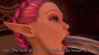 “A Girl Like Me” (Big Titty Elf Slut Rams Big Dildo Down Throat)