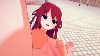 Grisaia No Kajitsu – Showering With Amane Suou