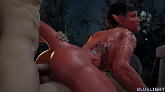 Karlach Double Penetrated [Bluelight]