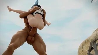 Junker Queen Smashes Tracer [BoB_D3D][4K + Audio]