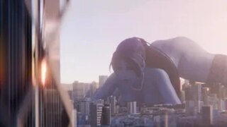 Giantess Widowmaker Building Masturbation [GigaEnjoyer]