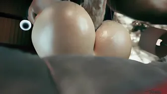 Jill and Sheva Have Vaginal sex Hardcore style Fart edit