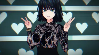 Fubuki twerking big ass and boucing big tits